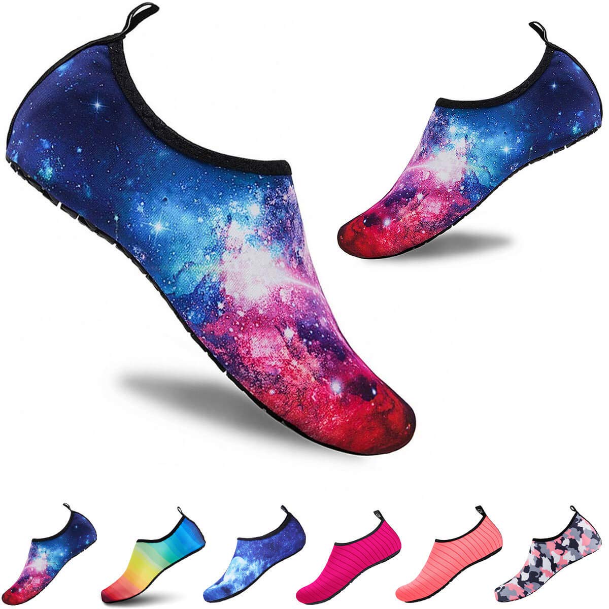 Maxome Beach Shoes Water Shoes Men Women Water Socks Aqua Shoes Socks Barefoot Skin Shoes Yoga Shoes Quick Dry Camo Dive Surf Swim Beach Shoes